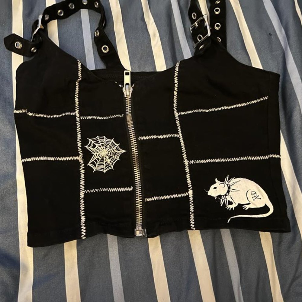Widow Horror Show Patched Cami